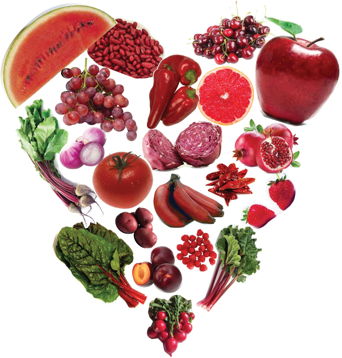 Heart Fruit And Veg Comp Edit - Heart Fruit And Veg Comp Edit (1440x1800)