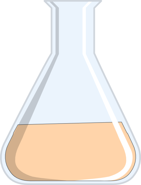 Erlenmeyer Flask Clip Art - Clip Art (551x720)