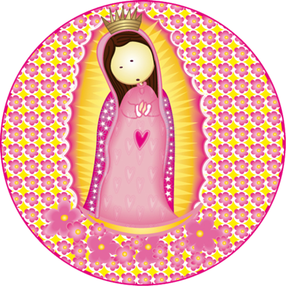 Virgencitas Plis Para Imprimir - Virgencita Plis Para Imprimir (413x413)