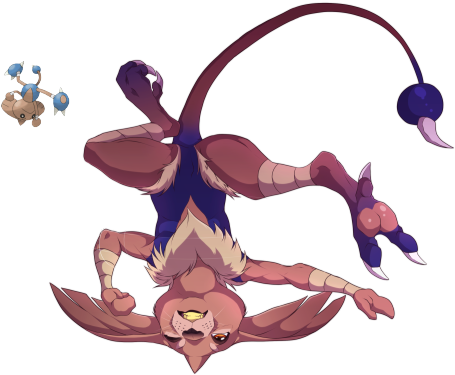 Hitmontop, Also Known As A Spin Devil By Some, Is A - Pokemon Hitmontop (500x418)