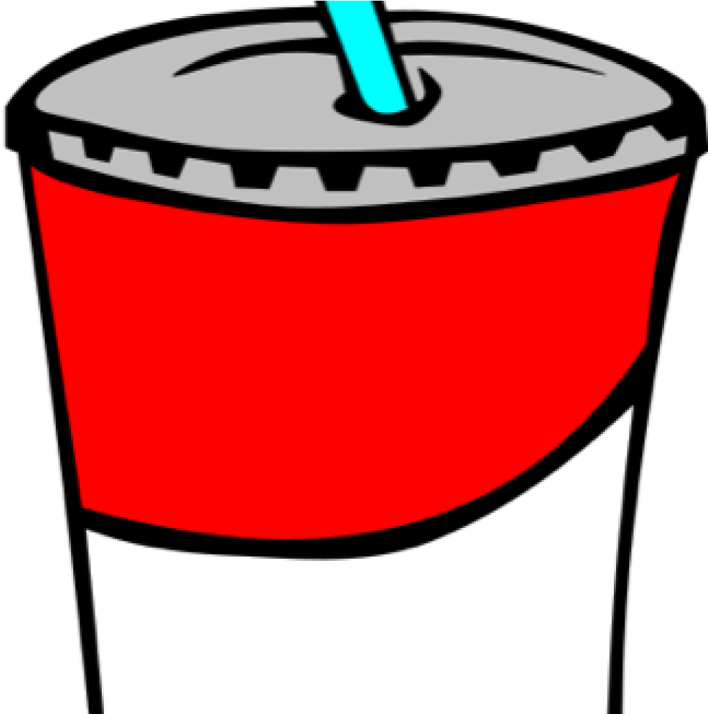 Soda Clipart Clipart Of Drinks Soda Pop Lemonade Juice - Black And White Food Clipart Free (1024x1024)