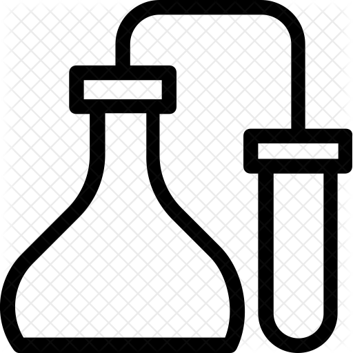 Lab Experiment Icon - Erlenmeyer Flask (512x512)