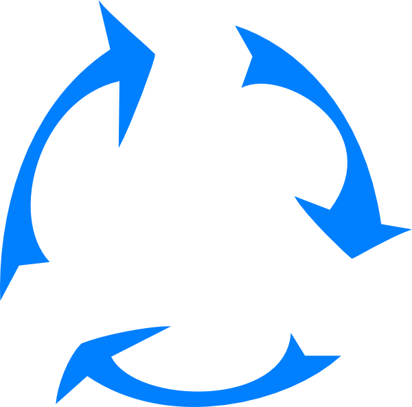 Thin Recycling Symbol (600x593)