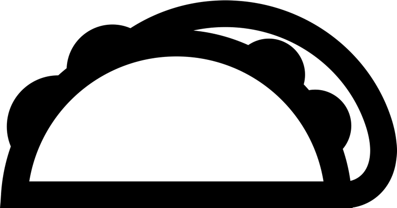 Taco Rubber Stamp - Rubber Stamp (800x420)