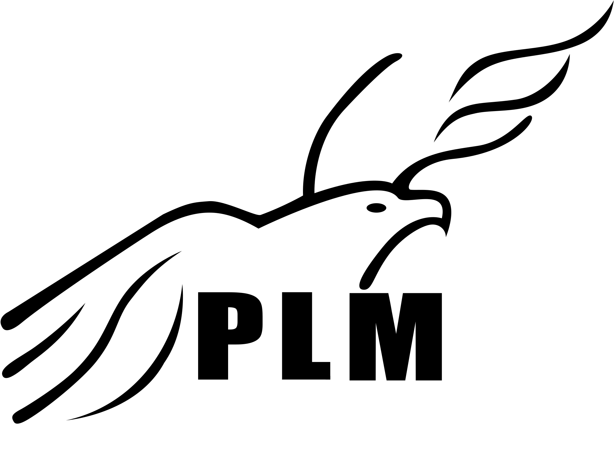 Plm Mexico Politica Logo Black And White - Plm Logo (2400x2400)