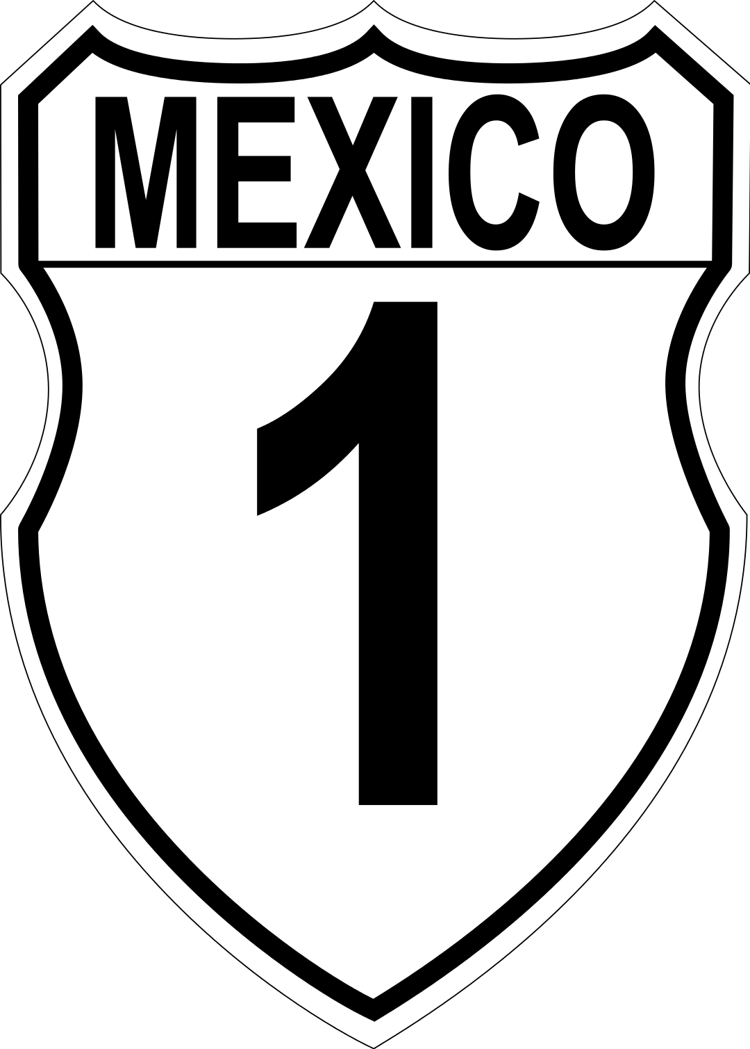 Mexico Federal Highway - Highway (1080x1509)