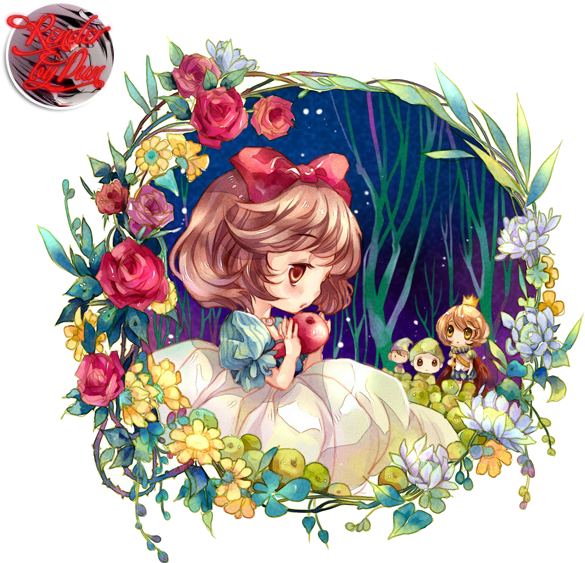 Render Anime - Garden Roses (591x591)