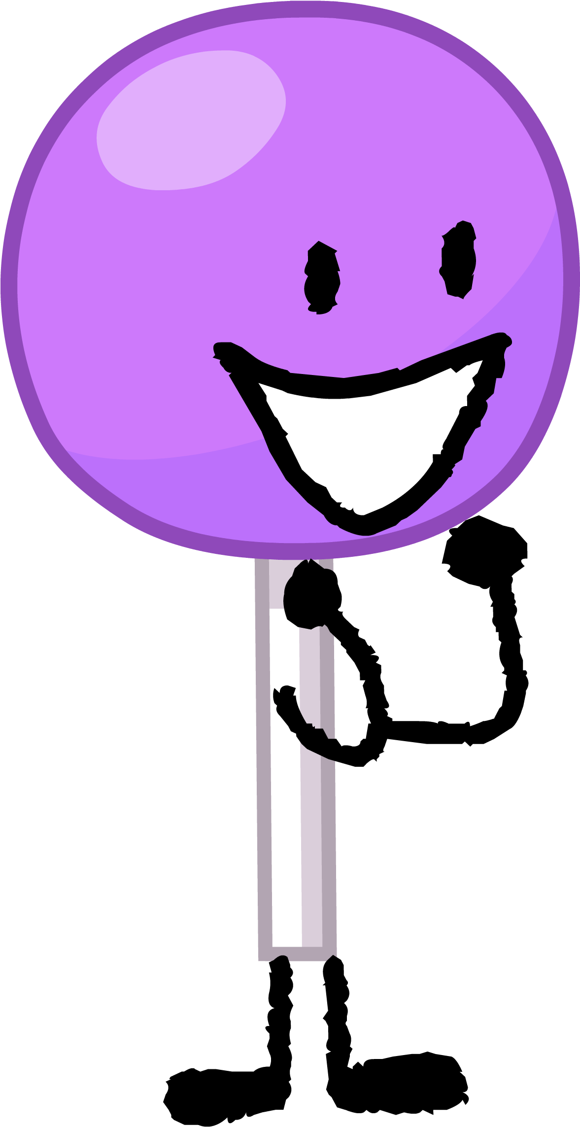 Lollipop - Bfb Lollipop Png (1257x2350)