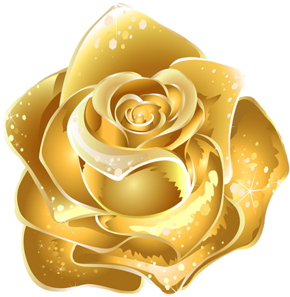 Golden Rose Png Image - Golden Rose Png (600x600)