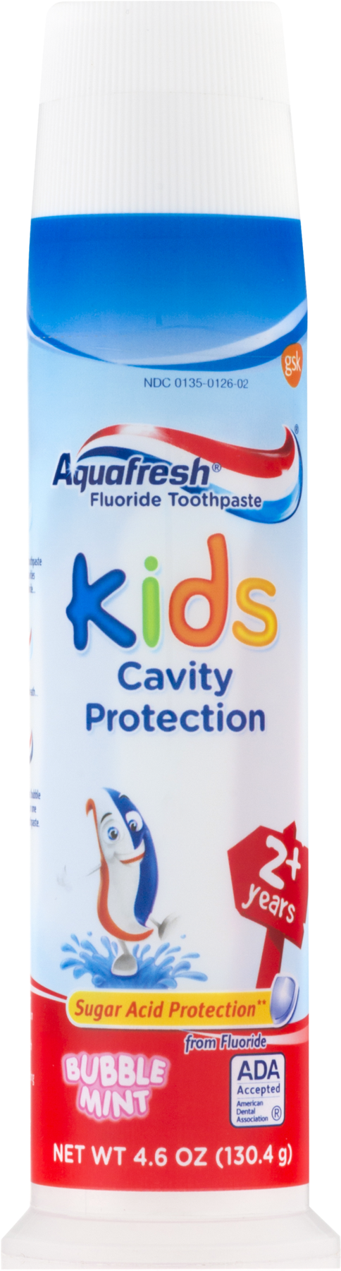 Aquafresh Fluoride Toothpaste Kids Cavity Protection - Toothpaste (1800x1800)