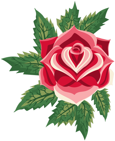 Blooming Rose Icon - Rose Illustration Png (512x512)