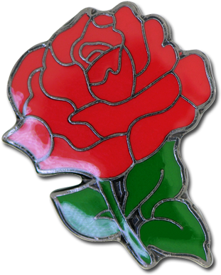 Rose Fun Badge - Garden Roses (572x541)