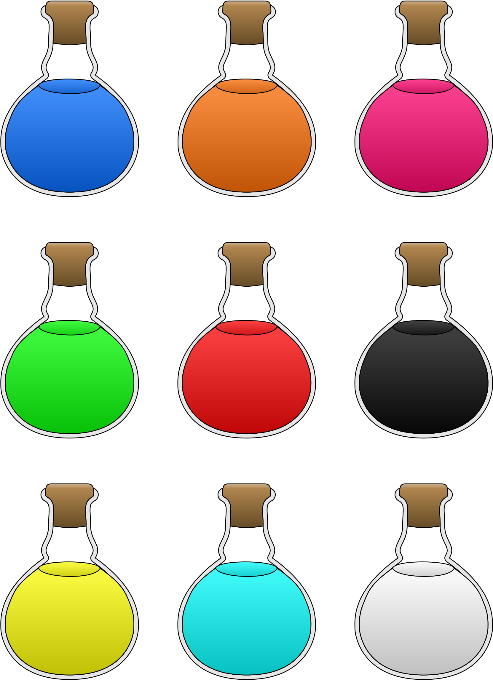 Secret Potion Open By Adorabless - Potions Tote Bag, Adult Unisex, Natural And Black (1797x2400)