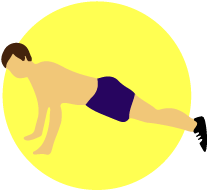 Hands In Line With The Middle Of Your Chest, Not Shoulders - Circle (353x353)