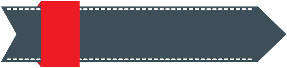 Arrow Tape Banner Dark Blue Line Transpare - Transparent Origami Banners Banner Vector Png (977x340)