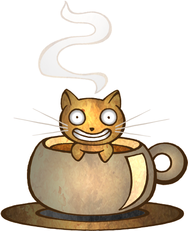 Coffee Coffee Mew Coffee By Gorilla-ink - Coffee (397x513)