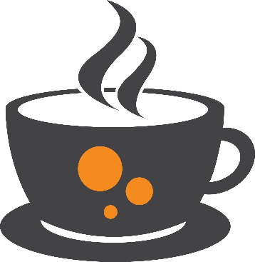 Itgroove Coffee Card Logo - Cafe Vector Png (358x367)