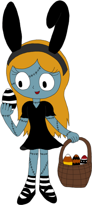 Happy Easter By Hayleyskellington - Cartoon (1023x769)