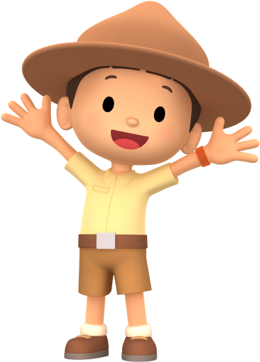 Leo The Wildlife Ranger, Children's Education Animation - Leo The Wildlife Ranger Png (423x600)