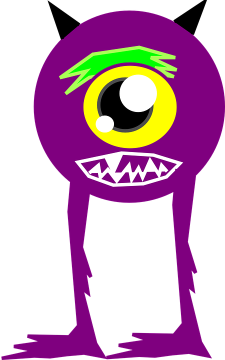 Cartoon Chicken Legs 18, Buy Clip Art - Purple Momster (450x720)