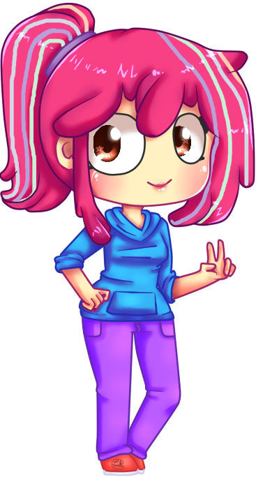 Gamer Cat Nyan Style - Nyan Cat (400x683)