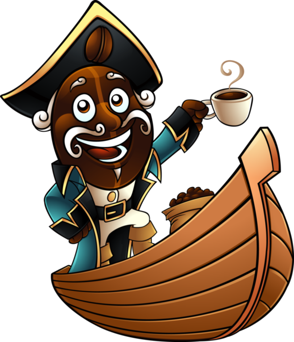 Captain Coffee By Artcavegraphics - Comics (600x696)
