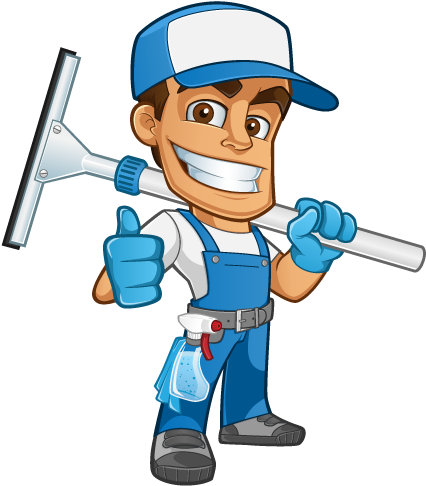 Window Cleaner Pressure Washers Clip Art - Window Cleaner Pressure Washers Clip Art (500x500)