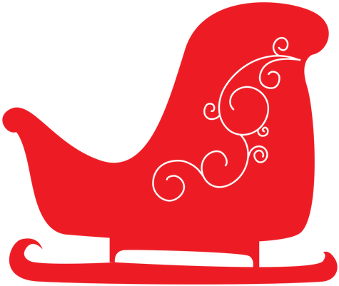 Santa Sleigh Png - Animal Dividers On Transparent Background (512x512)