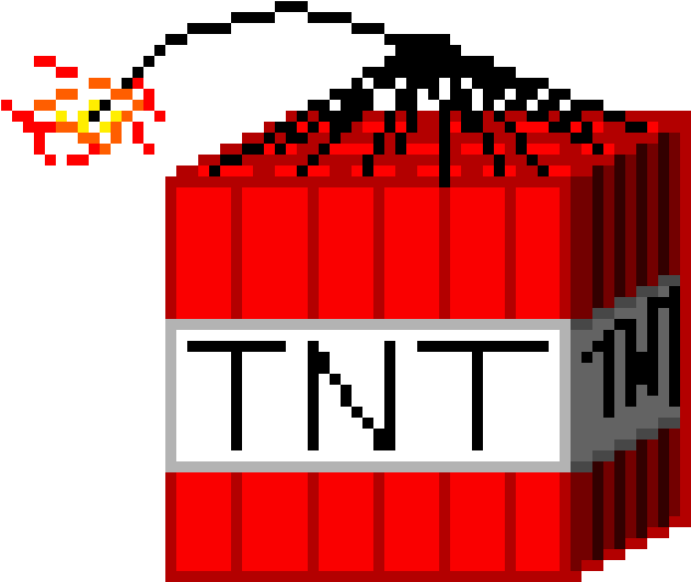 Minecraft Tnt Block - Tnt Minecraft Png (680x550)