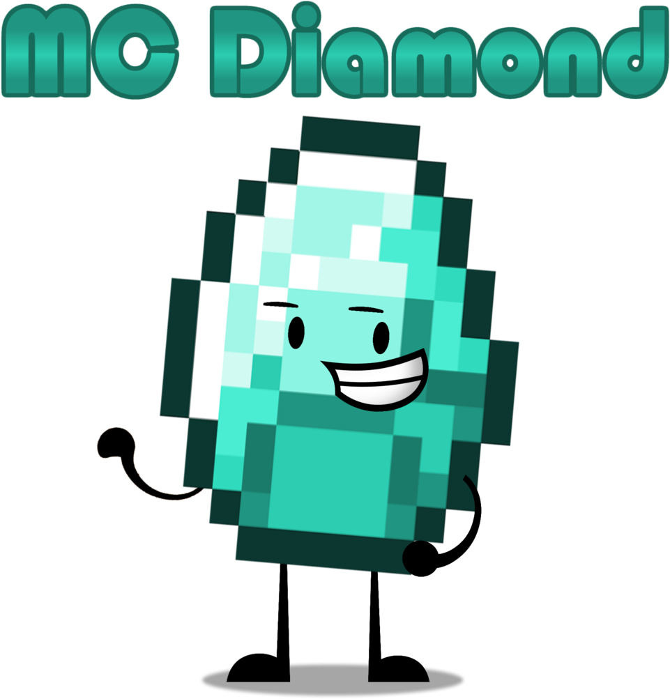 Minecraft Clipart Daimond - Diamond 16x16 Minecraft (1024x1024)