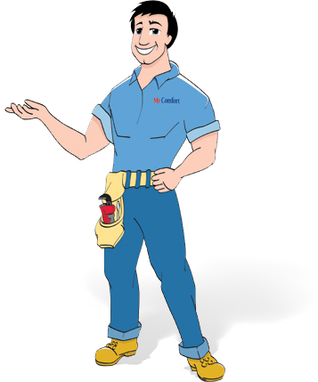 Comfort, Inc - Cartoon (357x429)