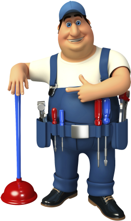 Happy Technician - Cartoon Technician Png (320x460)