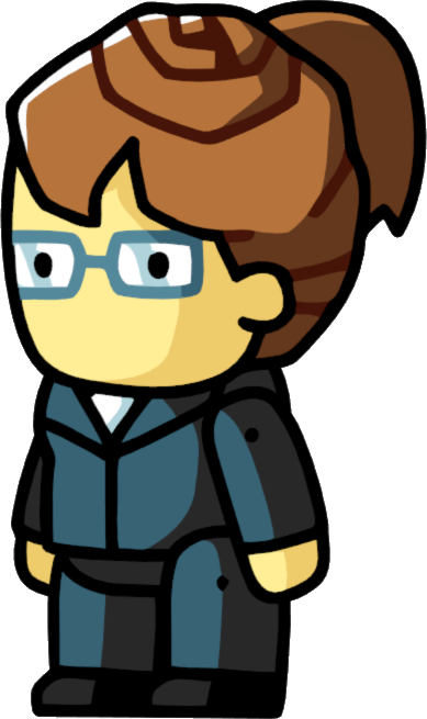 Vice President Female - Scribblenauts President (389x655)