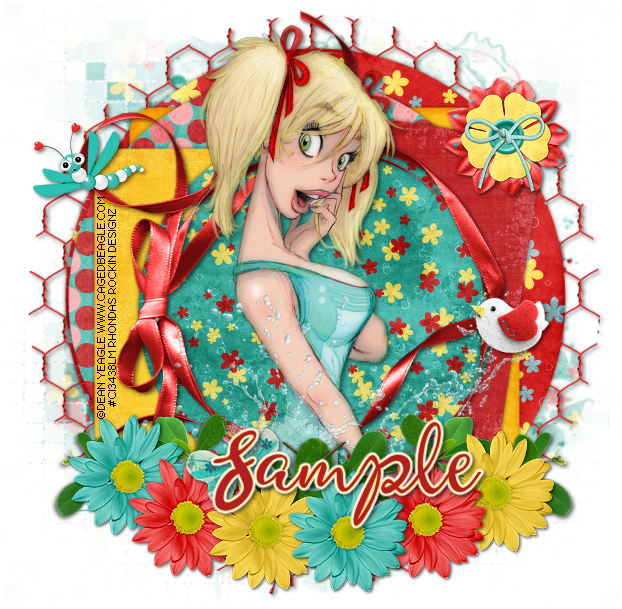 Ray Of Bright Colors - Pig Tails (670x650)