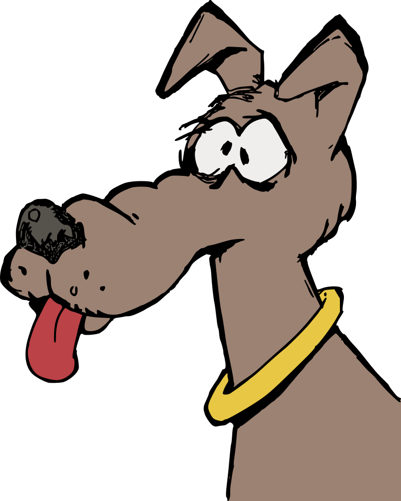 Clip Art Details - Dumb Dog Clipart (1923x2400)