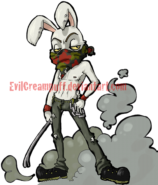 Commission By Evilcreampuff - Cartoon (700x700)