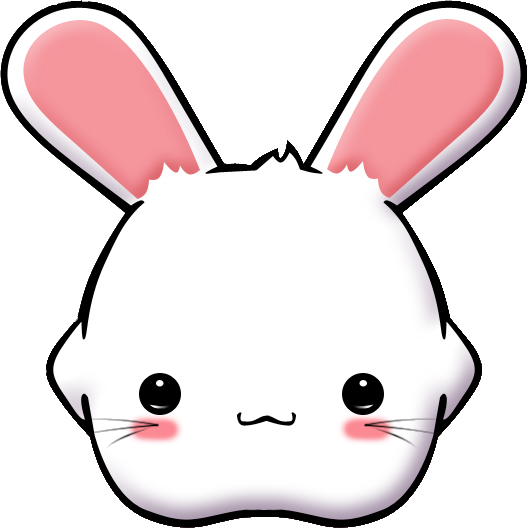 Share This Image - Cute Rabbit Cartoon Png (527x528)