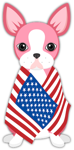 Valentine's Day Boston Terrier Messages Sticker-9 - Sticker (250x508)