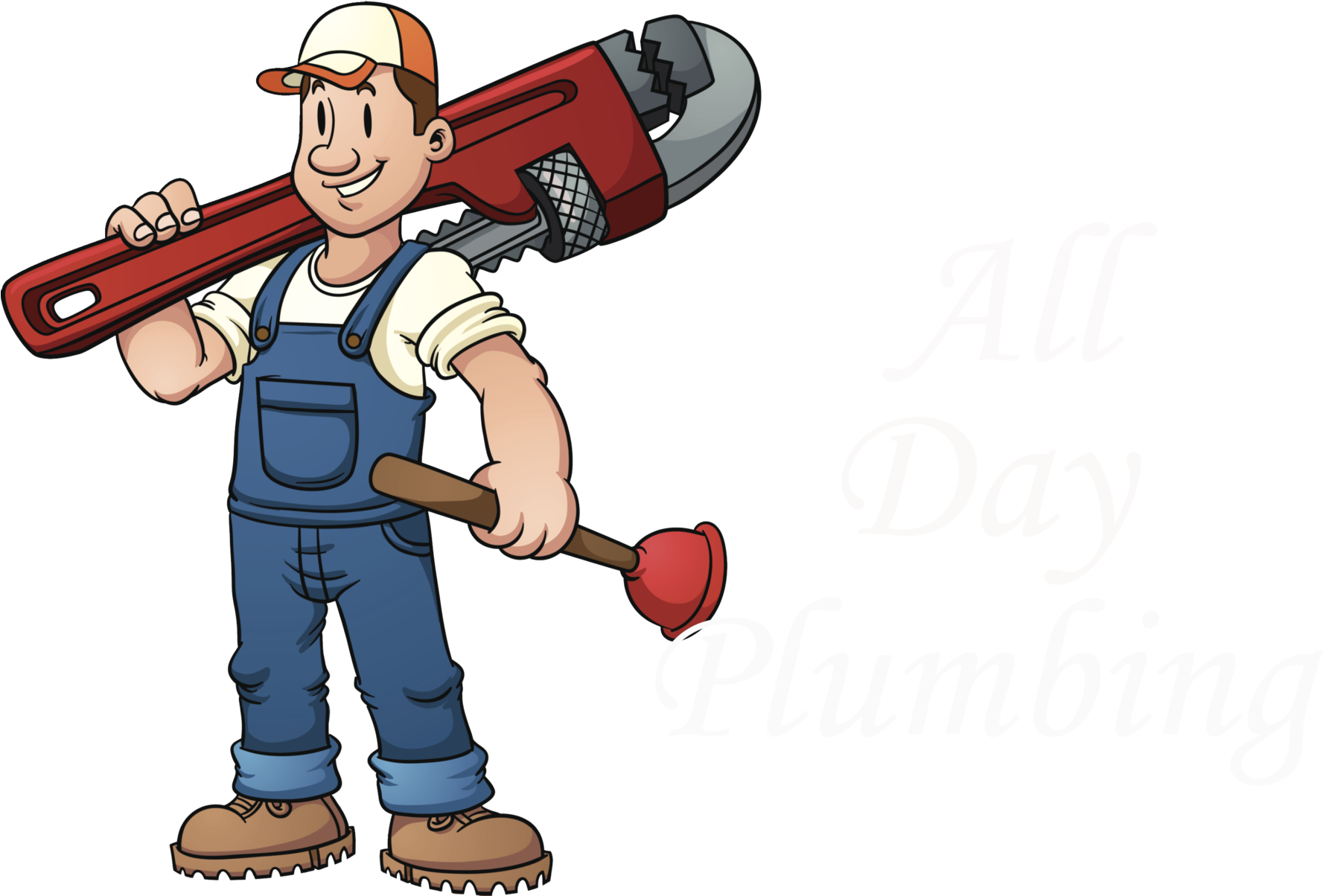Hand Tool Plumbing Plumber Pipe Wrench - Funny Plumber (1920x1203)