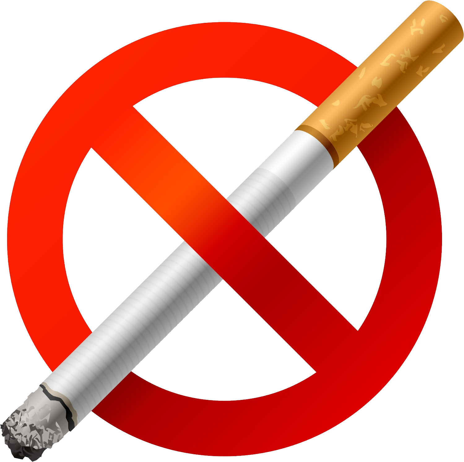 No Smoking Png - Interdit De Fumer Logo (1499x1495)