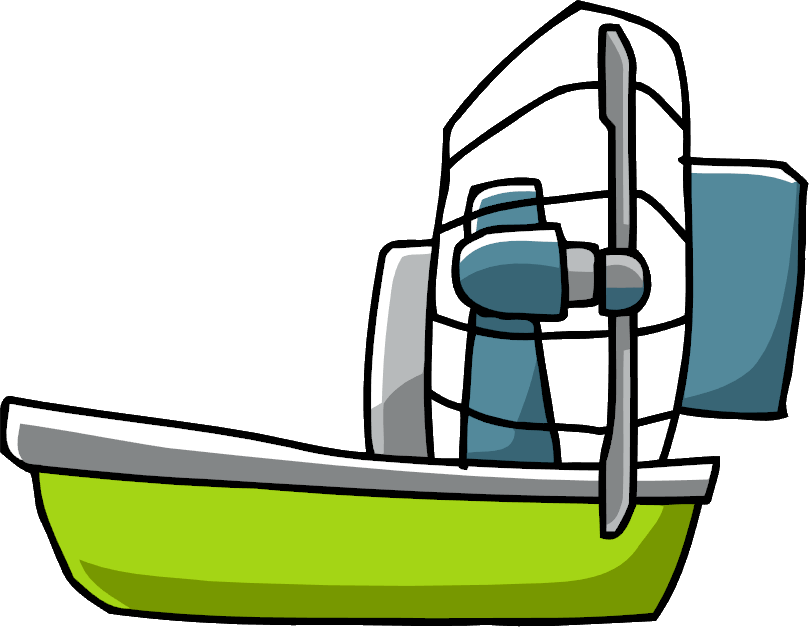 Pin Airboat Clipart - Swamp Boat Clip Art (809x627)
