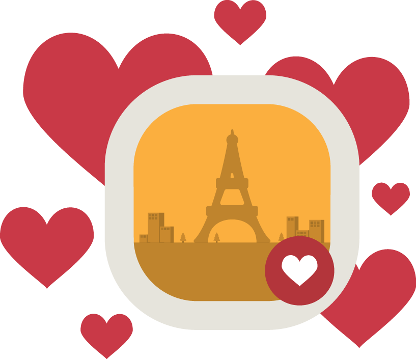French Language Love Affair - French Language Png (817x705)