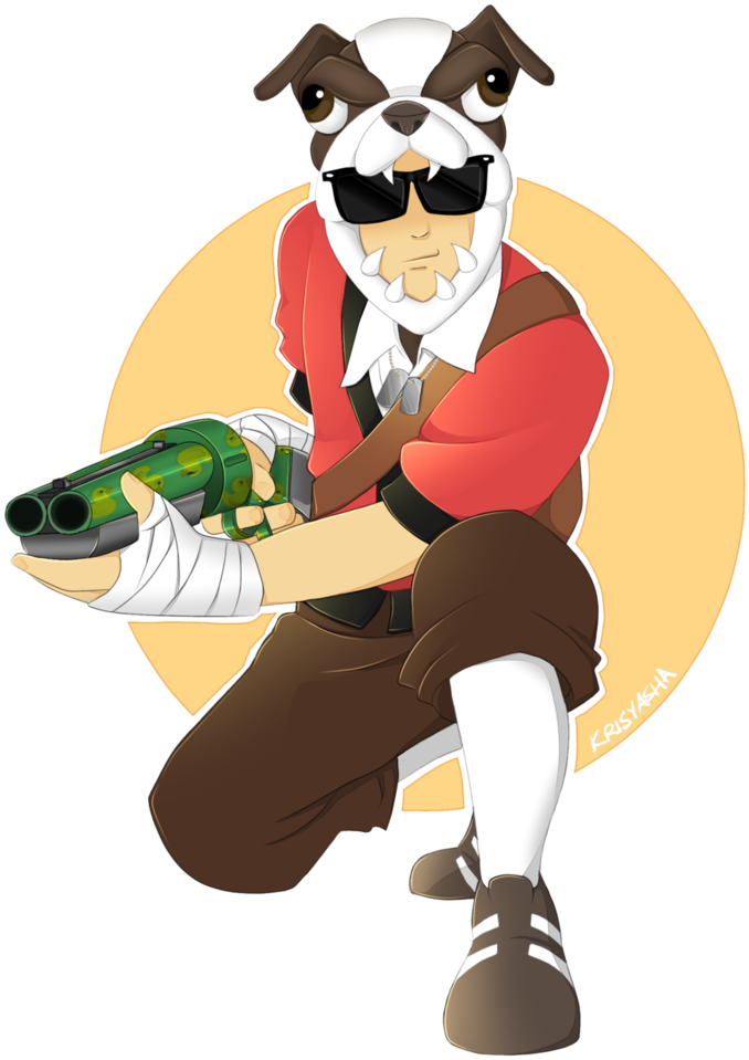 The Tf2 Scoot Doggo By Krisyasha - Art (793x1008)