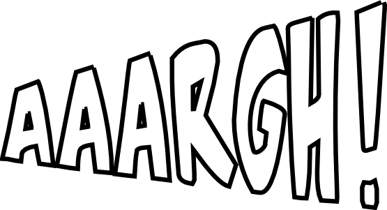 Aaarghh - - Grito Comic (555x301)