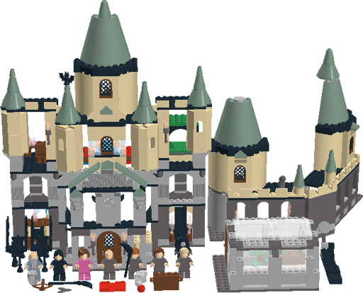 5378 Hogwarts Castle - Harry Potter Lego 5378 (512x414)