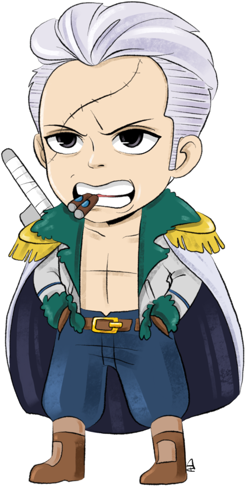 Chibi Smoker By Chilichocolatecake Chibi Smoker By - One Piece Chibi Png (1024x1024)