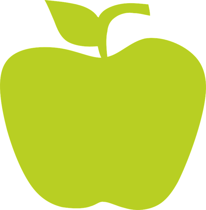 Green Apple Transparent Fruit Image Pngriver Png Pics - Maça Verde Desenho Png (708x720)