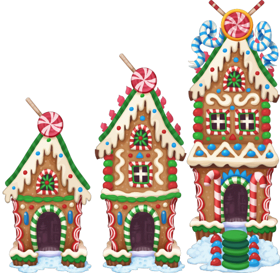 Xmas House Gingerbread House Level 1to3 - Gingerbread House Png Transparent (561x546)
