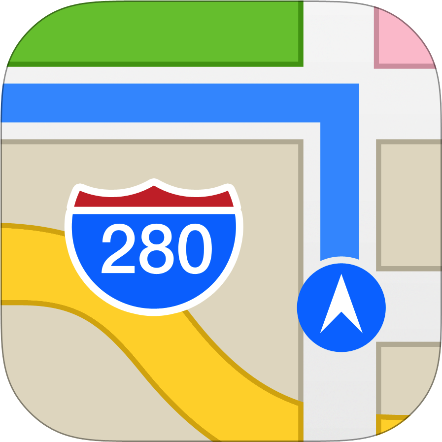 Maps Icon Ios 11 (1024x1024)