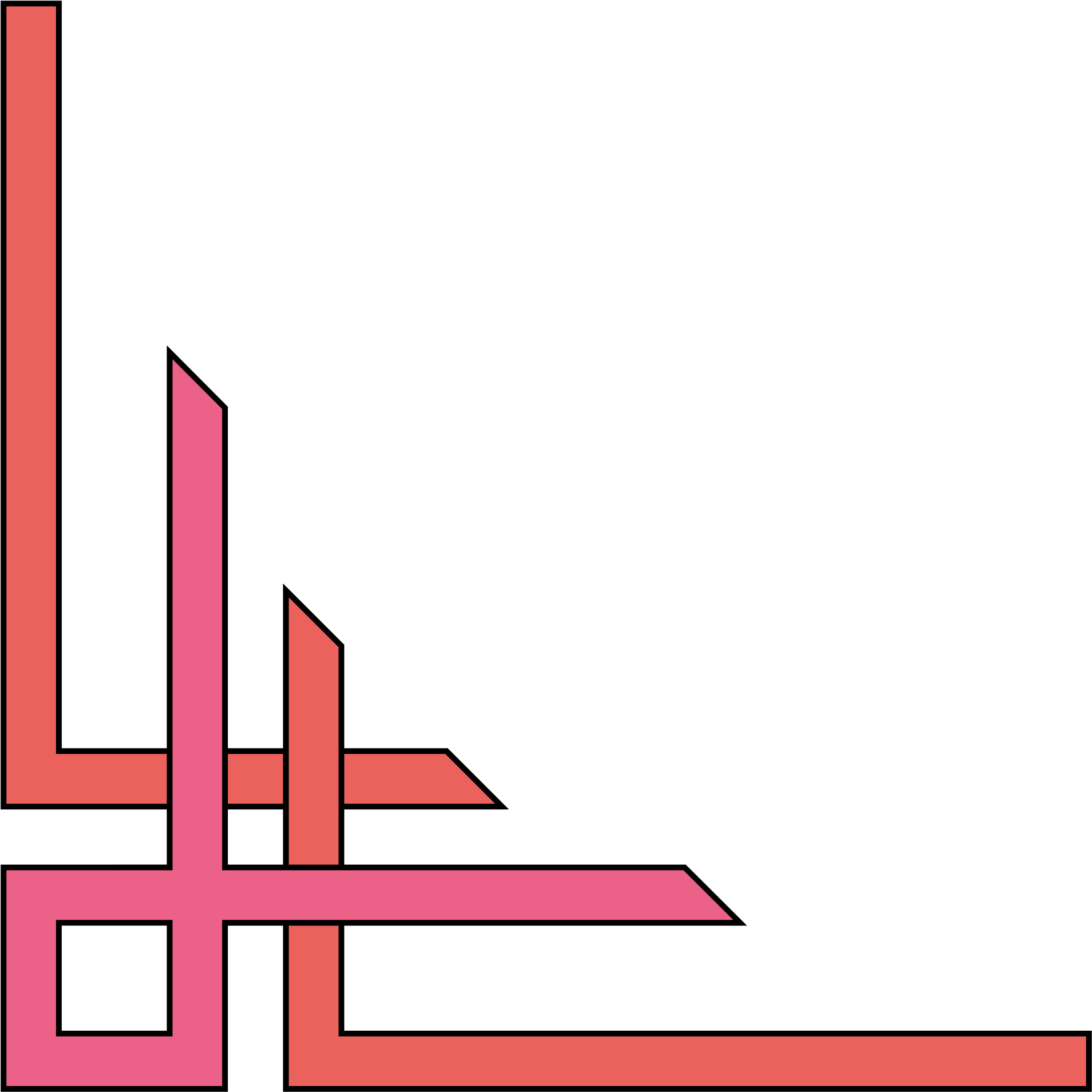 Big Image - Corner Borders Clip Art (2400x2400)